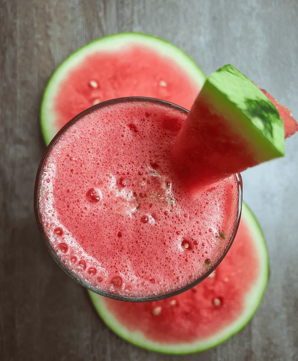 Watermelon Smoothies: Unlocking Key Hydration & Health Benefits